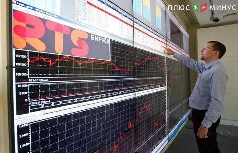 Индекс РТС на Московской бирже резко упал